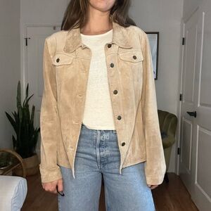 Vintage suede jacket